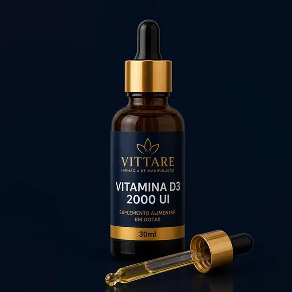 Vitamina D3 2.000 UI em solução oral oleosa